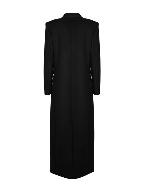 Cappotto lungo doppiopetto in lana Elisabetta Franchi | CP00258E2110
